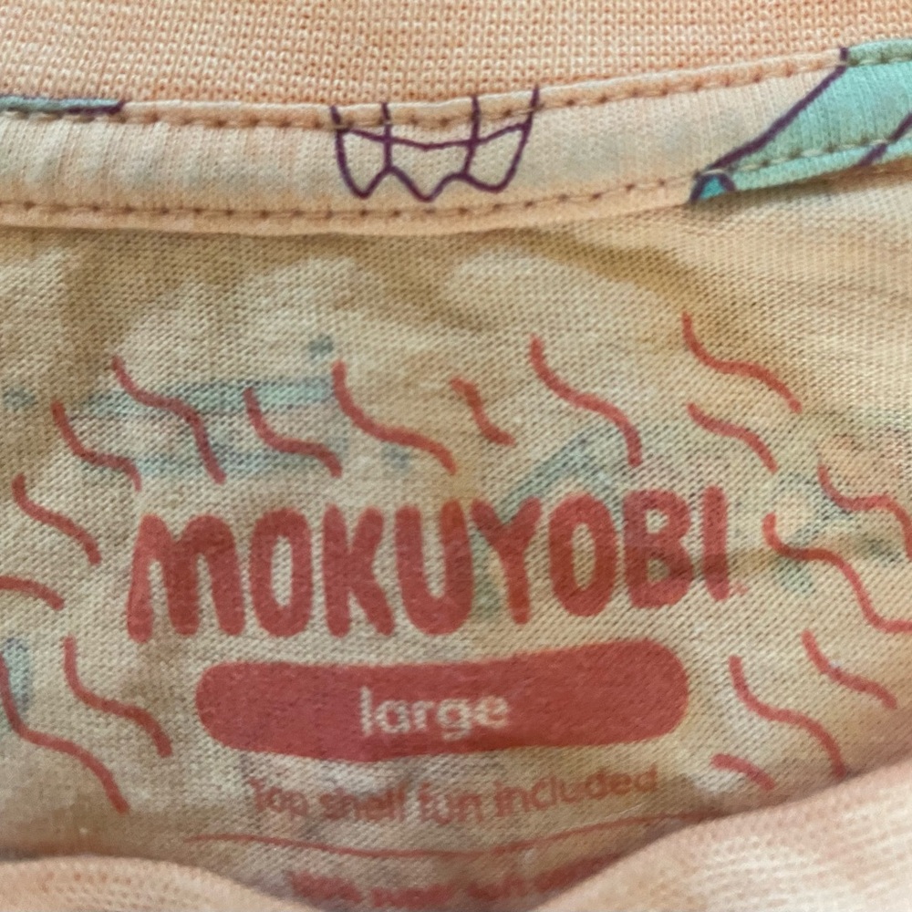 Mokuyobi Mens basketball pattern Long Sleeve Shirt - Picture 2 of 3
